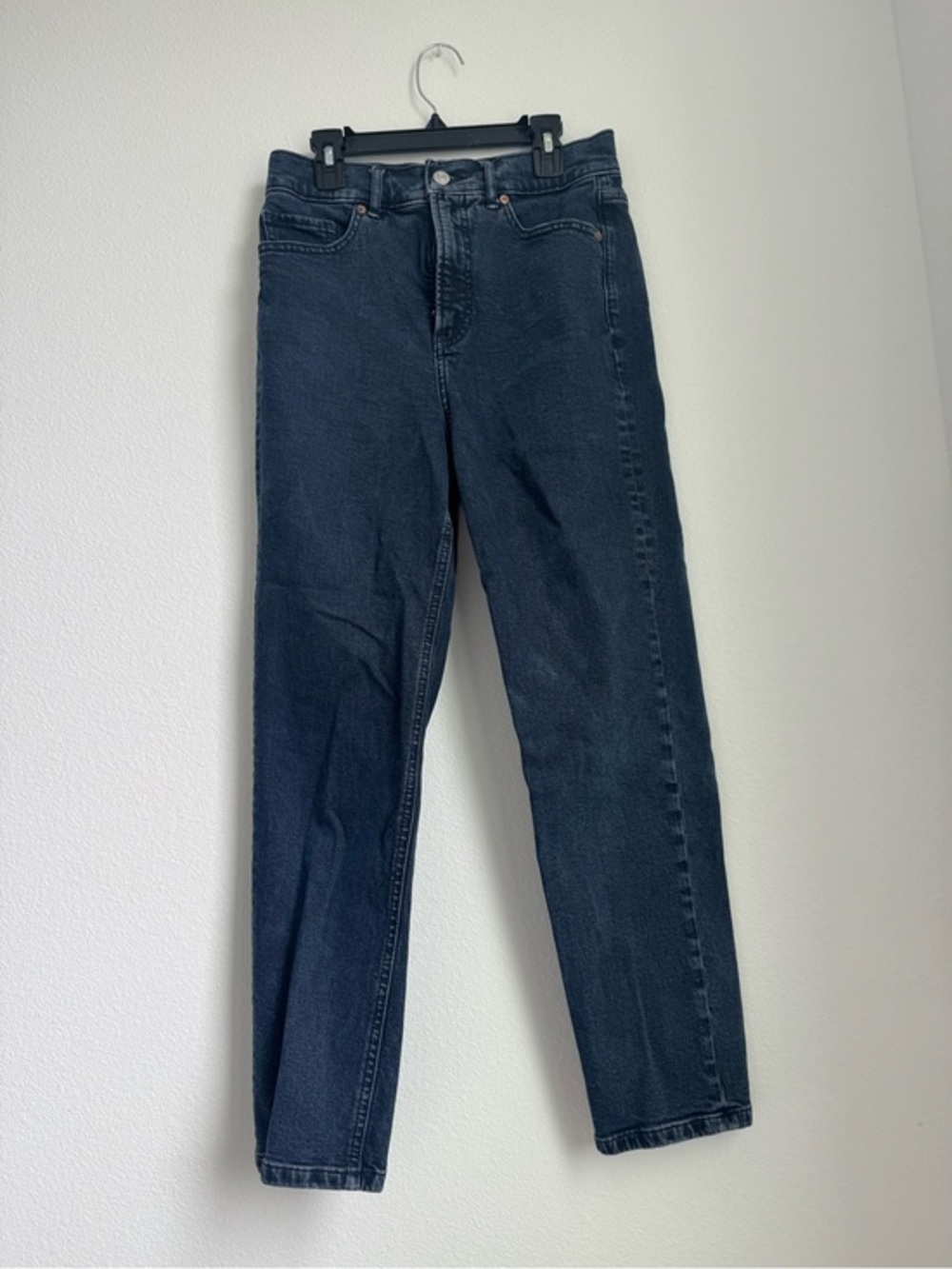 Express High-Rise Dark Blue Women's Jeans
